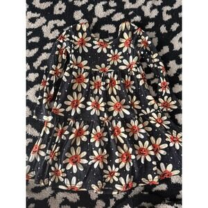 The Sleepy Sloth Bamboo Pumpkin Daisy Dress 2T